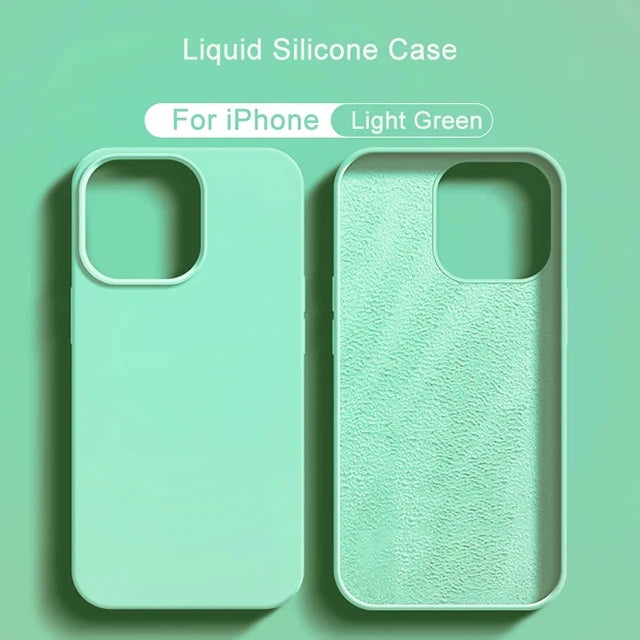 Liquid Silicone Case For iPhone 15
