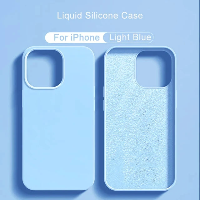 Liquid Silicone Case For iPhone 15