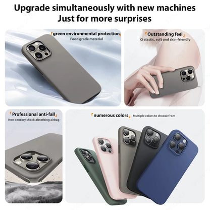 Liquid Silicone Case For iPhone 15