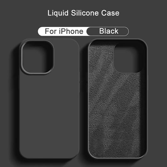 Liquid Silicone Case For iPhone 15