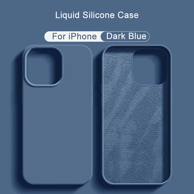 Liquid Silicone Case For iPhone 15